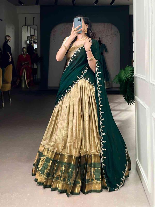 Taraa L 2028 Poly Cotton Surat lehenga choli wholesale price